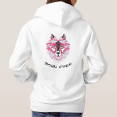 Born Free Wolf Hoodie (Achterkant)