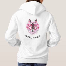 Born Free Wolf Hoodie