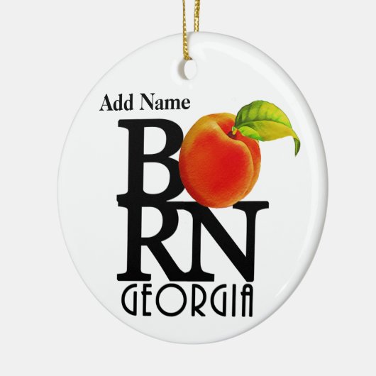 BORN Georgia  Ornament (Links)