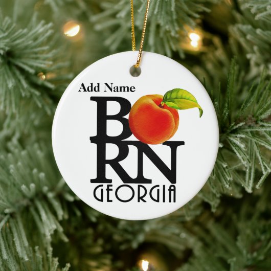 BORN Georgia  Ornament (Boom)