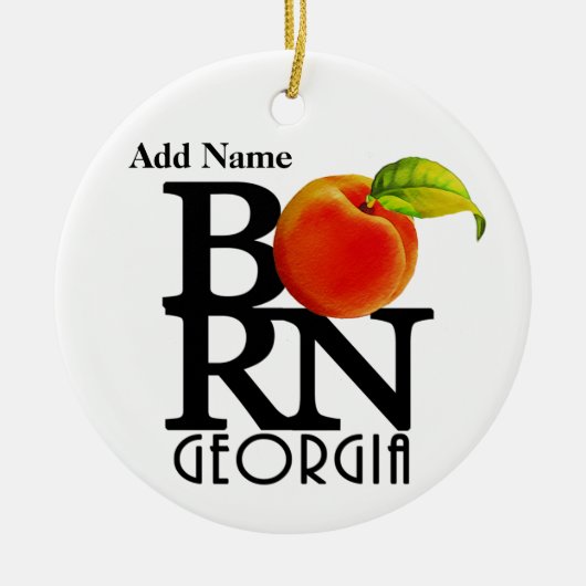 BORN Georgia  Ornament (Voorkant)