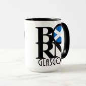 BORN Glasgow Scotland 15oz Mok (Voorkant rechts)