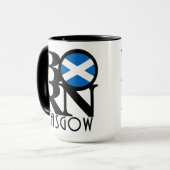 BORN Glasgow Scotland 15oz Mok (Voorkant links)