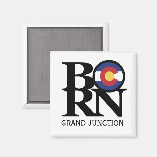 BORN Grand Junction Magnet (Voorkant / Achterkant)