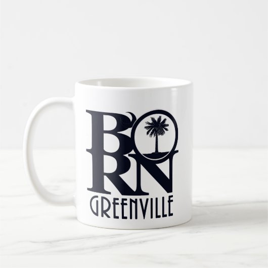 BORN Greenville SC 11oz Koffiemok (Links)