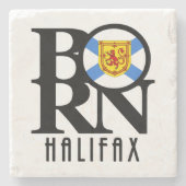 BORN Halifax, Nova Scotia Stenen Onderzetter (Voorkant)