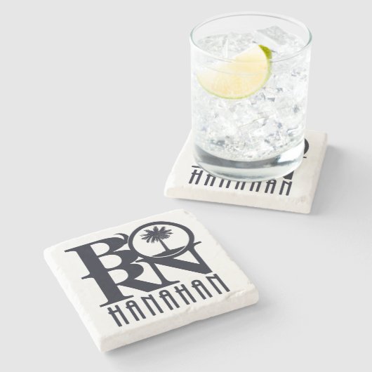 BORN Hanahan SC Stenen Onderzetter (Zijkant)