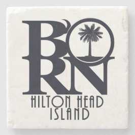 BORN Hilton Head Island Stone Onderzetter