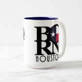 BORN Houston 15oz Tweekleurige Koffiemok (Voorkant rechts)