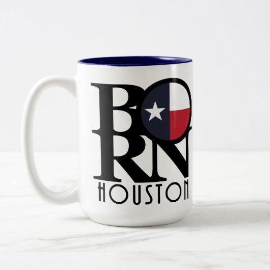 BORN Houston 15oz Tweekleurige Koffiemok (Links)