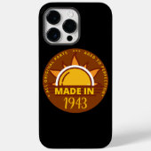 BORN IN 1943 grappig verjaardagscadeau Case-Mate iPhone Case (Achterkant)