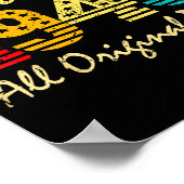 Born In 1945 80 Years Old Made In 1945 80th Birthd Poster (Hoek)