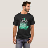Born in 1949 I Black Turquoise Party Outfit & Acce T-shirt (Voorkant volledig)