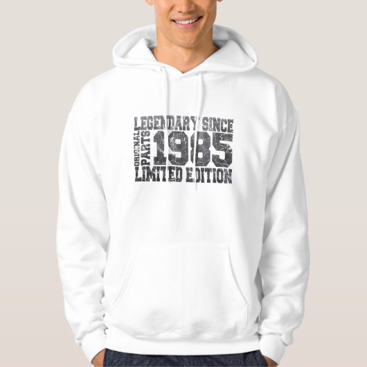 Born in 1985 Limited Edition Hoodie (Voorkant)