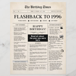 Born in 1996 Sepia Newspaper