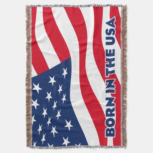 Born in the USA Deken (Voorkant Verticaal)