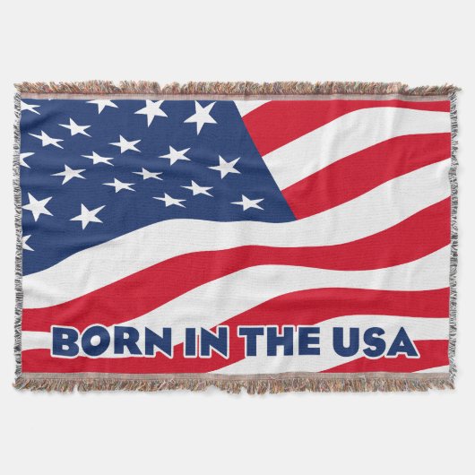Born in the USA Deken (Voorkant)