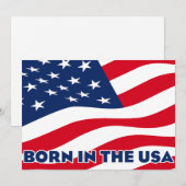 Born in the USA Feestdagenkaart (Voorkant / Achterkant)