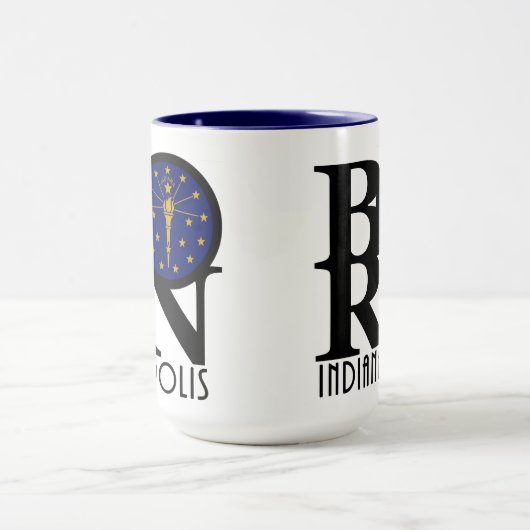 BORN Indianapolis 15 Oz Mok (Midden)