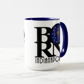 BORN Indianapolis 15 Oz Mok (Voorkant rechts)