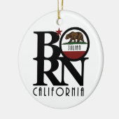 BORN Julian California Keramisch Ornament (Links)
