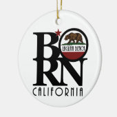 BORN Laguna Beach California Keramisch Ornament (Links)