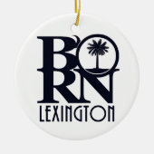 BORN Lexington SC Keramisch Ornament (Voorkant)