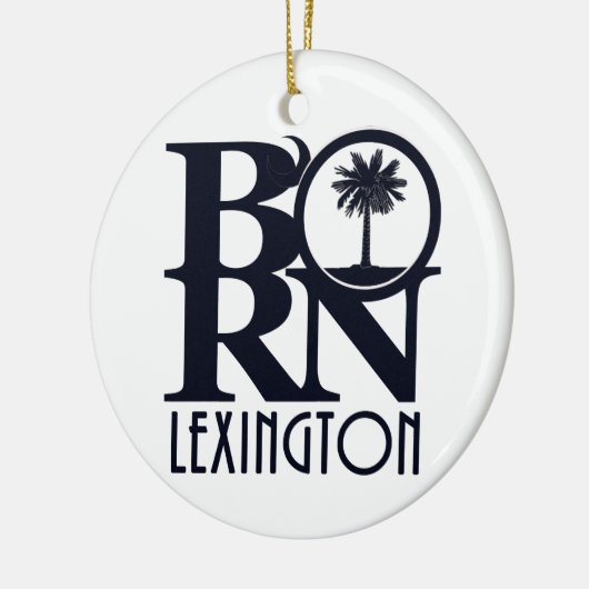 BORN Lexington SC Keramisch Ornament (Links)