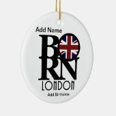 BORN London Ceramic Ornament (Rechts)