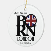  BORN London Ceramic Ornament (Links)