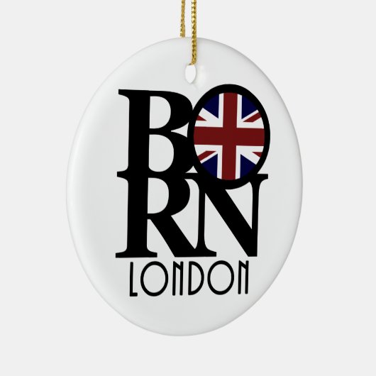 BORN London Keramisch Ornament (Rechts)