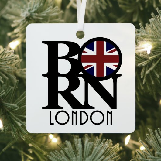 BORN London Metalen Ornament (Insitu)