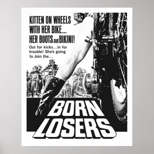 Born Losers Poster (Voorkant)
