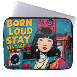 Born Loud Blijf  Laptop Sleeve