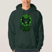Born Lucky Skull St Patrick’s Day Shirt – Moletons (Voorkant)