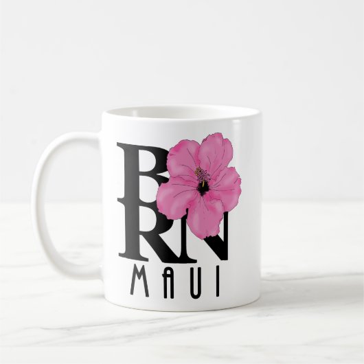 BORN Maui Pink 11oz Koffiemok (Links)