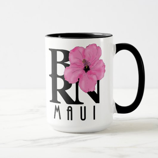 BORN Maui Pink 15oz Mok (Rechts)