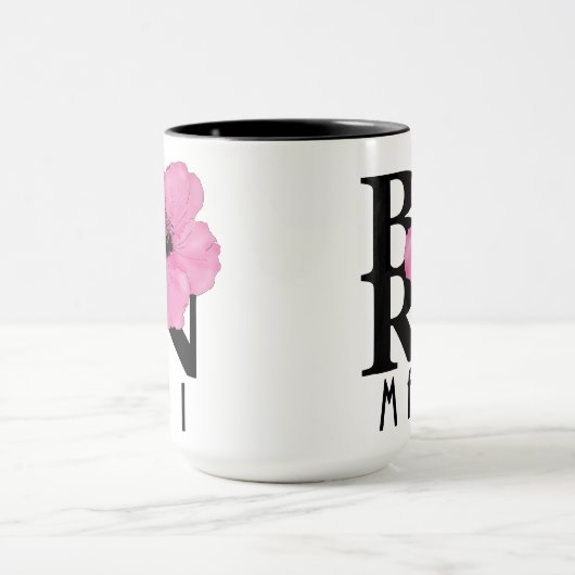 BORN Maui Pink 15oz Mok (Midden)