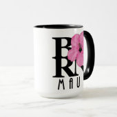 BORN Maui Pink 15oz Mok (Voorkant rechts)