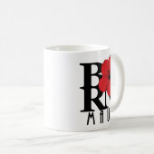 BORN Maui Red Hibiscus 11oz Koffiemok (Voorkant rechts)