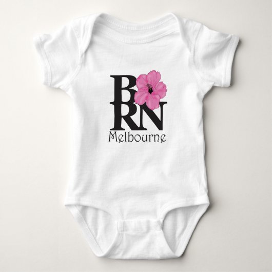 BORN Melbourne Pink Romper (Voorkant)