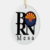 BORN Mesa Arizona Keramisch Ornament (Rechts)