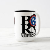 BORN Murfreesboro, Tennessee 15oz Coffee Mok (Voorkant rechts)