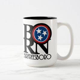 BORN Murfreesboro, Tennessee 15oz Coffee Mok
