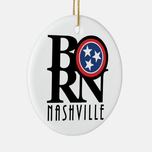 BORN Nashville Keramisch Ornament (Rechts)