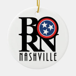 BORN Nashville Keramisch Ornament
