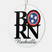 BORN Nashville TN Keramisch Ornament (Links)