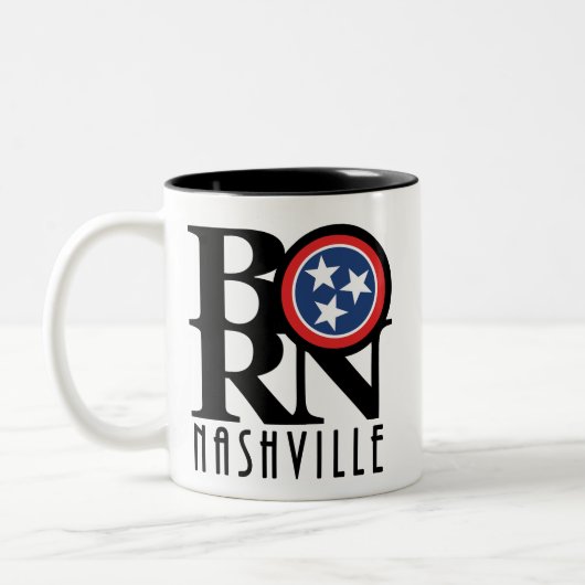 BORN Nashville Tweekleurige Koffiemok (Links)