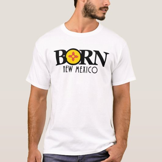BORN New Mexico T-shirt (Voorkant)