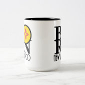 BORN New Mexico Tweekleurige Koffiemok (Center)